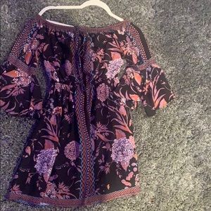 off the shoulder dress